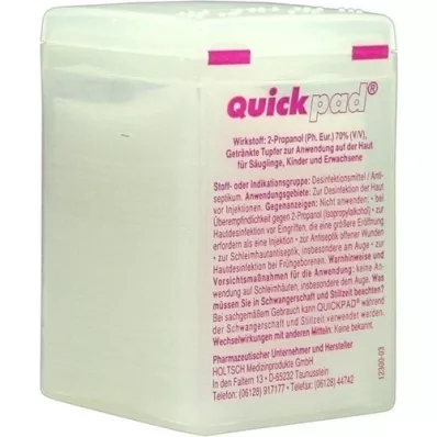 QUICKPAD Alkohol Tupfer Spender, 150 St