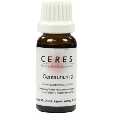 CERES Centaurium Urtinktur, 20 ml