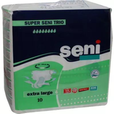 SUPER SENI Trio Inkontinenzhose Gr.4 XL, 10 St SUPER SENI Trio Inkontinenzhose Gr.4 XL, 10 St
