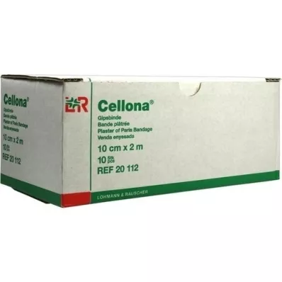 CELLONA Gipsbinden 10 cmx2 m, 10 St