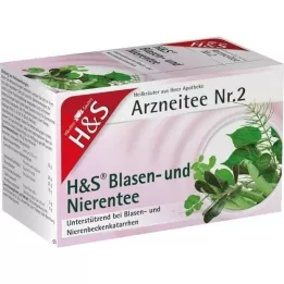 H&S Blasen- und Nierentee Filterbeutel, 20X2.0 g