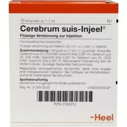 CEREBRUM SUIS Injeel Ampullen, 10 St