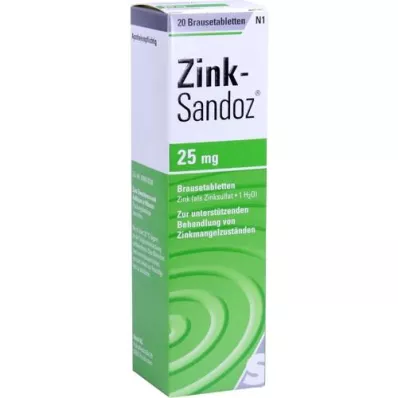ZINK SANDOZ Brausetabletten, 20 St