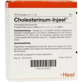 CHOLESTERINUM INJEEL Ampullen, 10 St