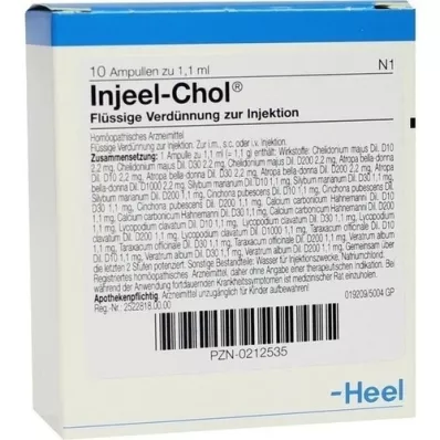 INJEEL Chol Ampullen, 10 St
