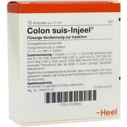 COLON SUIS Injeel Ampullen, 10 St