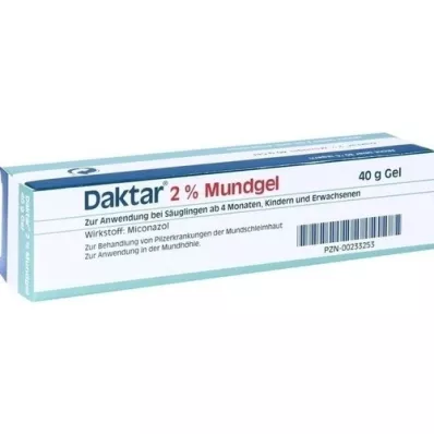 DAKTAR 2% Mundgel, 40 g