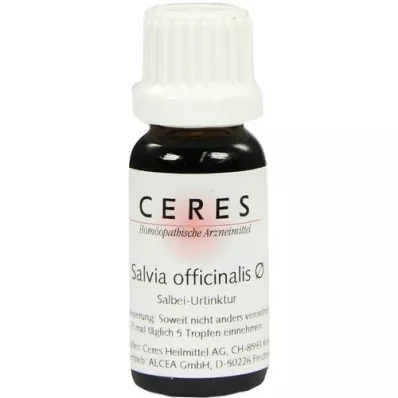 CERES Salvia officinalis Urtinktur, 20 ml