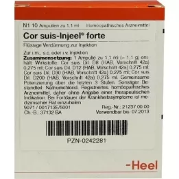 COR SUIS Injeel forte Ampullen, 10 St