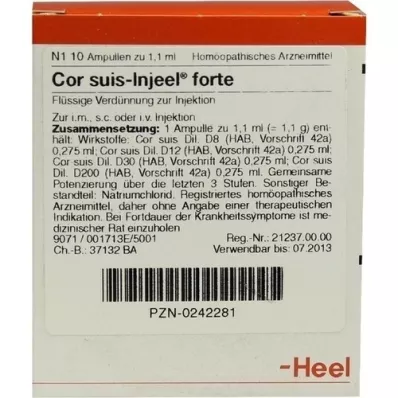 COR SUIS Injeel forte Ampullen, 10 St