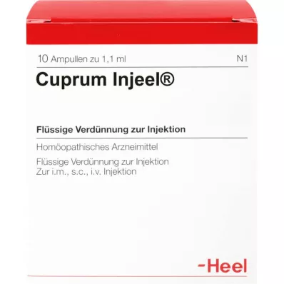 CUPRUM INJEEL Ampullen, 10 St CUPRUM INJEEL Ampullen, 10 St