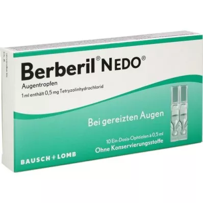 BERBERIL N EDO Augentropfen, 10X0.5 ml
