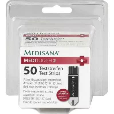 MEDISANA Meditouch 2 Teststreifen, 2X25 St