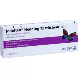 JODETTEN Henning 1x wöchentlich Tabletten, 14 St