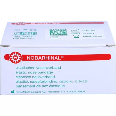 NOBARHINAL Nasenverband mittel, 10 St