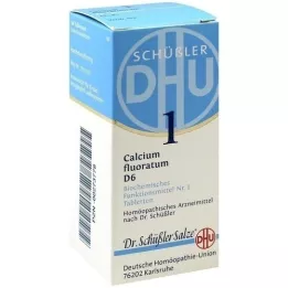 BIOCHEMIE DHU 1 Calcium fluoratum D 6 Tabletten, 80 St