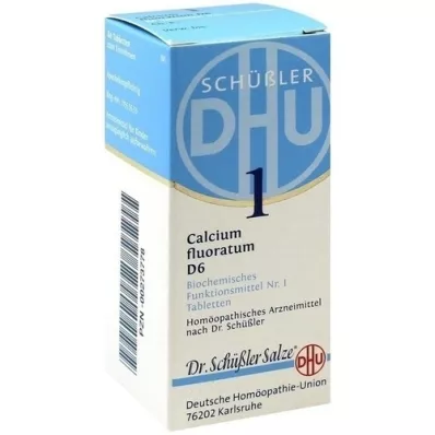 BIOCHEMIE DHU 1 Calcium fluoratum D 6 Tabletten, 80 St