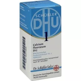 BIOCHEMIE DHU 1 Calcium fluoratum D 12 Tabletten, 80 St