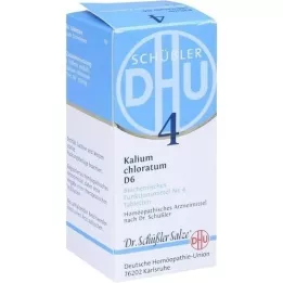 BIOCHEMIE DHU 4 Kalium chloratum D 6 Tabletten, 80 St