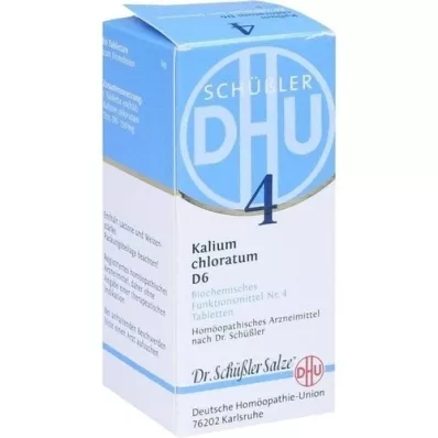 BIOCHEMIE DHU 4 Kalium chloratum D 6 Tabletten, 80 St BIOCHEMIE DHU 4 Kalium chloratum D 6 Tabletten, 80 St