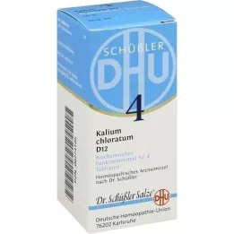 BIOCHEMIE DHU 4 Kalium chloratum D 12 Tabletten, 80 St
