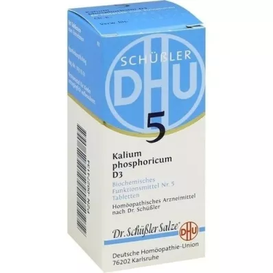 BIOCHEMIE DHU 5 Kalium phosphoricum D 3 Tabletten, 80 St