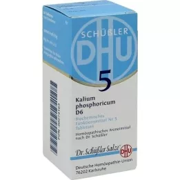 BIOCHEMIE DHU 5 Kalium phosphoricum D 6 Tabletten, 80 St