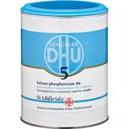 BIOCHEMIE DHU 5 Kalium phosphoricum D 6 Tabletten, 1000 St