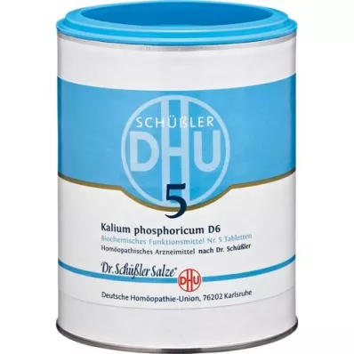 BIOCHEMIE DHU 5 Kalium phosphoricum D 6 Tabletten, 1000 St BIOCHEMIE DHU 5 Kalium phosphoricum D 6 Tabletten, 1000 St