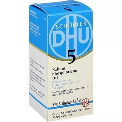 BIOCHEMIE DHU 5 Kalium phosphoricum D 12 Tabletten, 80 St