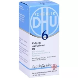 BIOCHEMIE DHU 6 Kalium sulfuricum D 6 Tabletten, 80 St