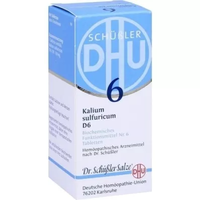 BIOCHEMIE DHU 6 Kalium sulfuricum D 6 Tabletten, 80 St