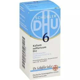 BIOCHEMIE DHU 6 Kalium sulfuricum D 12 Tabletten, 80 St