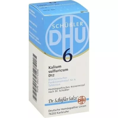 BIOCHEMIE DHU 6 Kalium sulfuricum D 12 Tabletten, 80 St