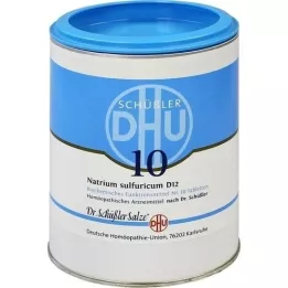 BIOCHEMIE DHU 10 Natrium sulfuricum D 12 Tabletten, 1000 St