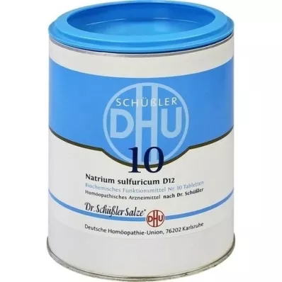 BIOCHEMIE DHU 10 Natrium sulfuricum D 12 Tabletten, 1000 St