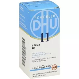 BIOCHEMIE DHU 11 Silicea D 3 Tabletten, 80 St
