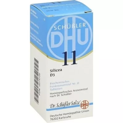 BIOCHEMIE DHU 11 Silicea D 3 Tabletten, 80 St