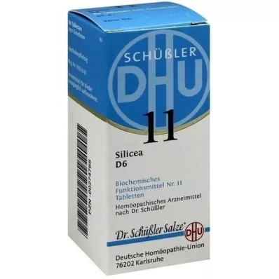BIOCHEMIE DHU 11 Silicea D 6 Tabletten, 80 St