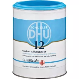 BIOCHEMIE DHU 12 Calcium sulfuricum D 6 Tabletten, 1000 St