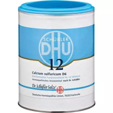 BIOCHEMIE DHU 12 Calcium sulfuricum D 6 Tabletten, 1000 St