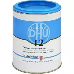 BIOCHEMIE DHU 12 Calcium sulfuricum D 12 Tabletten, 1000 St