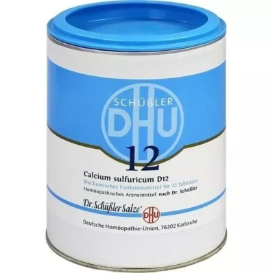 BIOCHEMIE DHU 12 Calcium sulfuricum D 12 Tabletten, 1000 St