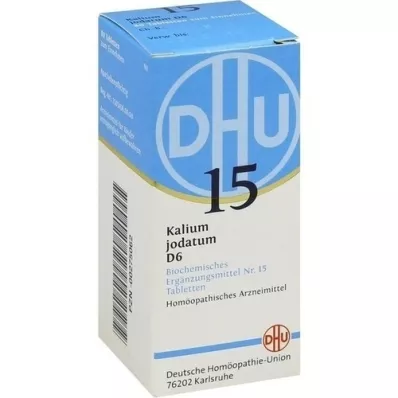 BIOCHEMIE DHU 15 Kalium jodatum D 6 Tabletten, 80 St