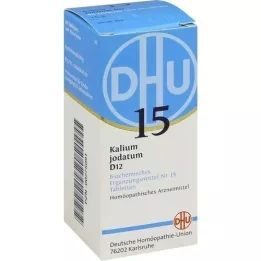 BIOCHEMIE DHU 15 Kalium jodatum D 12 Tabletten, 80 St