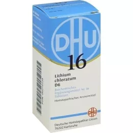 BIOCHEMIE DHU 16 Lithium chloratum D 6 Tabletten, 80 St