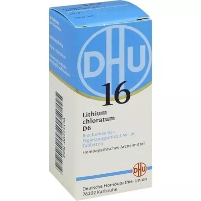 BIOCHEMIE DHU 16 Lithium chloratum D 6 Tabletten, 80 St