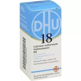 BIOCHEMIE DHU 18 Calcium sulfuratum D 6 Tabletten, 80 St