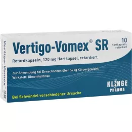VERTIGO-VOMEX SR Retardkapseln, 10 St