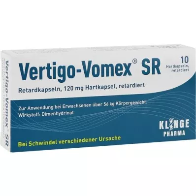 VERTIGO-VOMEX SR Retardkapseln, 10 St